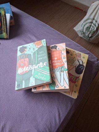 Heartstopper 1,2,3 . Los 3 primeros libros