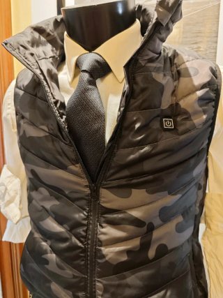 Chaleco Calefactor Camuflaje