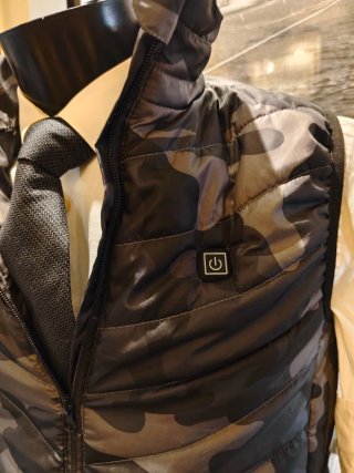 Chaleco Calefactor Camuflaje