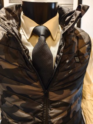 Chaleco Calefactor Camuflaje