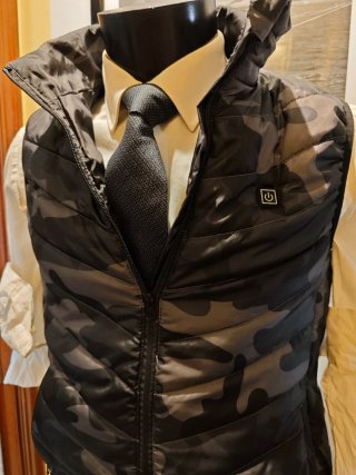 Chaleco Calefactor Camuflaje