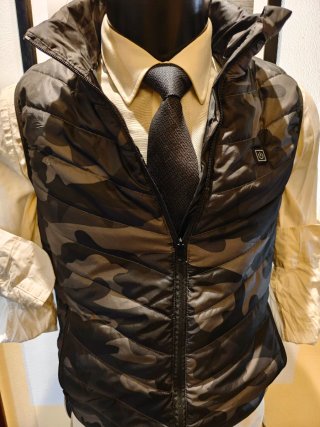 Chaleco Calefactor Camuflaje