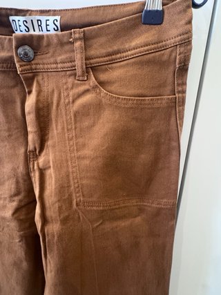 Pantalón Desires Mujer Talla L/40 Marrón