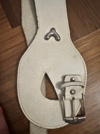 Cintura vintage anni '80 pelle