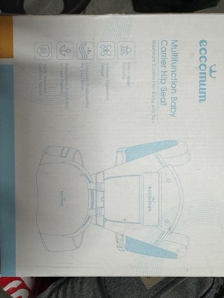 Mochila Portabebés Eccommum Gris