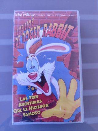 Cinta VHS Los Increíbles de Roger Rabbit