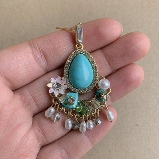 Pendientes Bohemios Turquesa