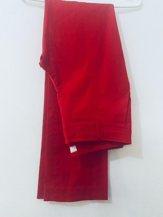 Pantalón rojo Mango, atlas, 36/38