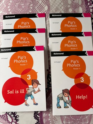 Pack libros Pip,s Phonics 3