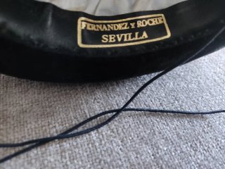 Sombrero Calañés Negro Terciopelo