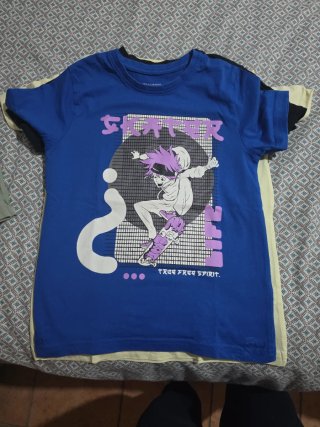 7 Camisetas Niño Talla 7/8 venta en persona