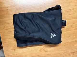 Pantalón de esquí Löffler negro con tirantes