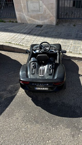 Coche Eléctrico Infantil Porsche Batería