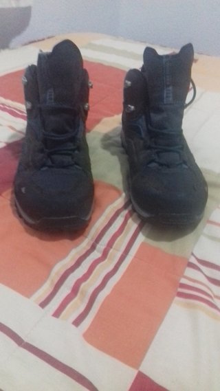 Botas Hombre Quechua Negras/azul talla 43