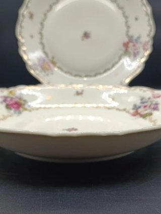 Set bandejas porcelana Limoges