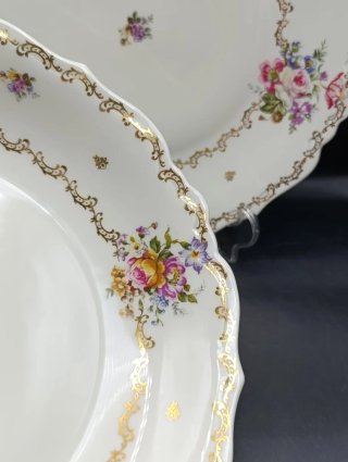 Set bandejas porcelana Limoges