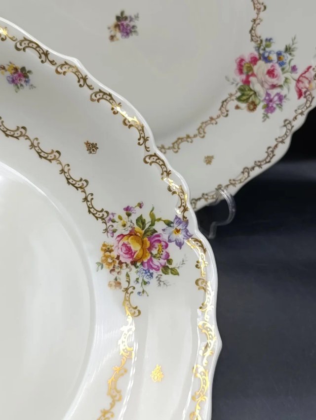 Set bandejas porcelana Limoges