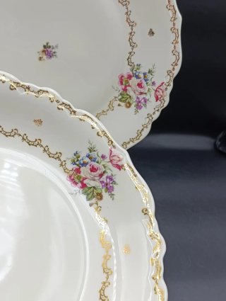 Set bandejas porcelana Limoges