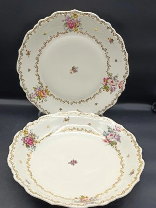 Set bandejas porcelana Limoges