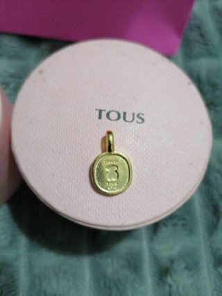 Colgante Tous Oso oro