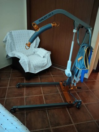 Grúa para personas mayores,