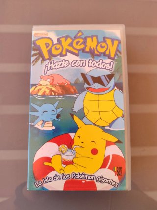Cinta VHS Pokémon: ¡Hazte con todos!