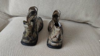 Botas de agua cortas color camuflaje