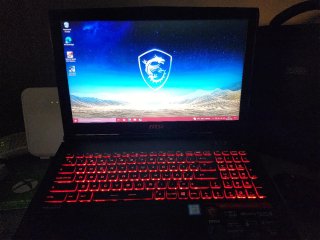 Portátil MSI Gaming potente 32GB ram i7 leer descr