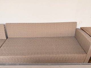 Conjunto terraza ratán