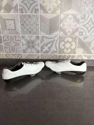 Zapatillas Ciclismo Venerate Talla 43 Blancas