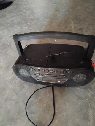 Radio CD portátil Sony
