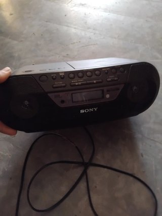 Radio CD portátil Sony