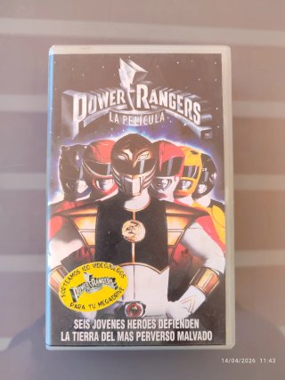 Power Rangers La Película VHS