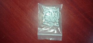 12 Tiradores Metal Plateado Cocina Armario