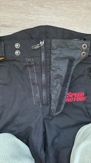 Pantalón Moto Speed Factory Negro