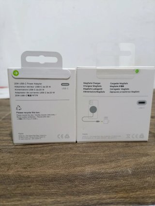 Cargador Apple MagSafe + Adaptador iPhone 20w