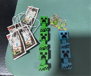 Creeper Minecraft Kinder Joy Figuras