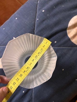 Tulipas de cristal para lámpara