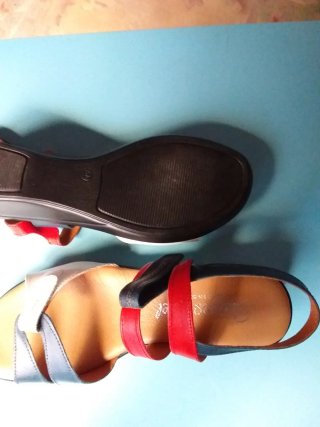 Sandalias piel T.38