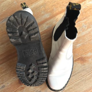 Botas Chelsea Dr Martens Blancas Talla 39