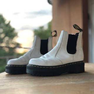 Botas Chelsea Dr Martens Blancas Talla 39