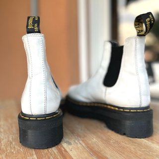 Botas Chelsea Dr Martens Blancas Talla 39
