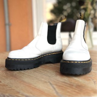 Botas Chelsea Dr Martens Blancas Talla 39