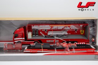 HotWheels Iveco Stralis Ferrari Truck F1 1:64