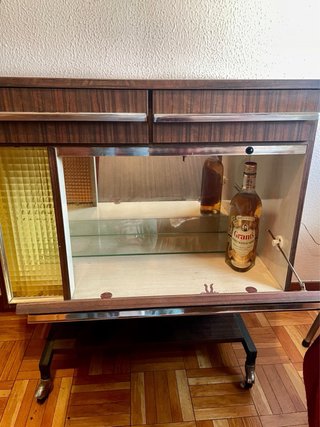 Mueble bar vintage años 70