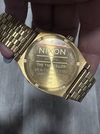 Reloj Nixon Dorado