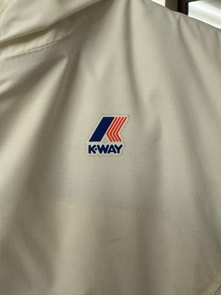 K-Way Giacca Bianca Marmotta 12 Anni