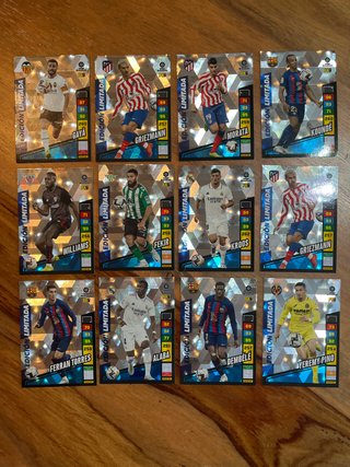 Pack 12 cromos edición limitada 2022-23