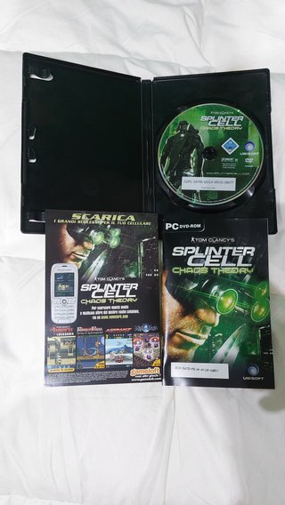 Lotto Splinter Cell PC ITA Completi Manuali