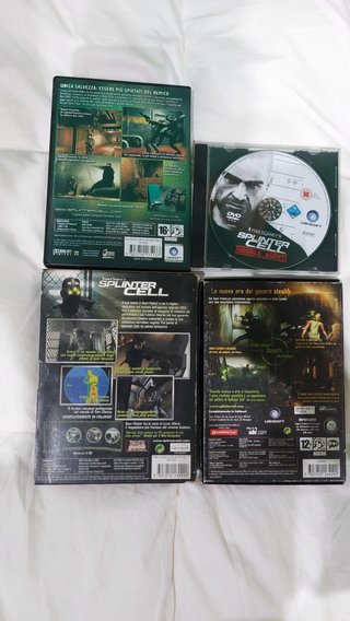 Lotto Splinter Cell PC ITA Completi Manuali